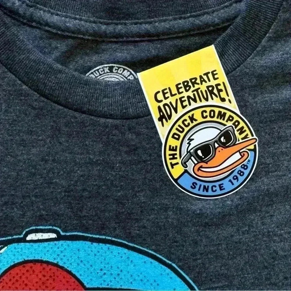 NWT Mens Duck Company Ft.Collin's Short Sleeve Grey TShirt Size Small Colorado - Picture 4 of 5